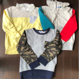 グローバルワークキッズ   長袖 XL 120~130 男の子