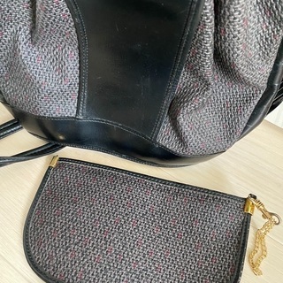 【8千円】YSL 巾着型ショルダーバッグの画像