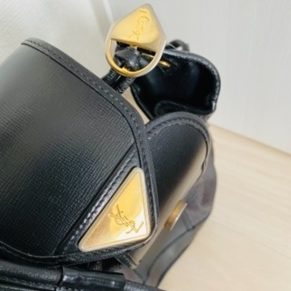 【8千円】YSL 巾着型ショルダーバッグの画像