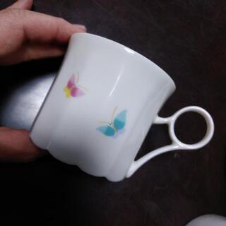 ✣0円✣　コーヒーカップ　ばらばら　３客の画像