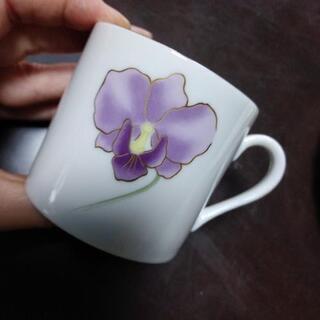 ✣0円✣　コーヒーカップ　ばらばら　３客の画像
