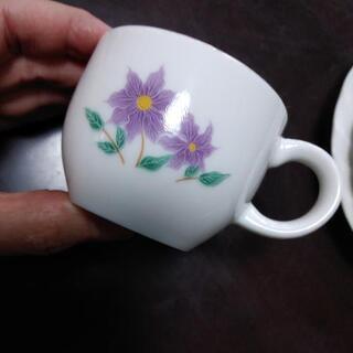 ✣0円✣　コーヒーカップ　ばらばら　３客の画像