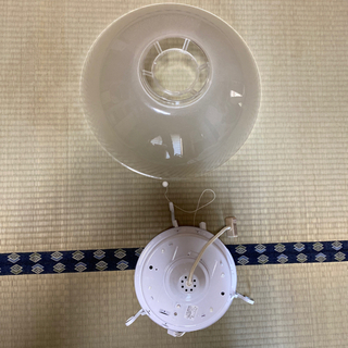 丸管二本使用の蛍光灯