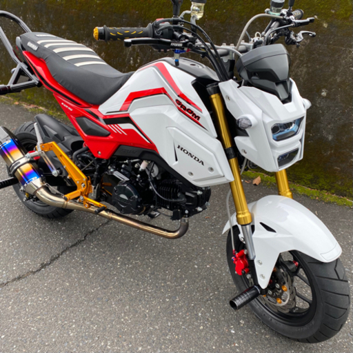 【購入者決まりました】ホンダ　グロム　走行少　スタント仕様