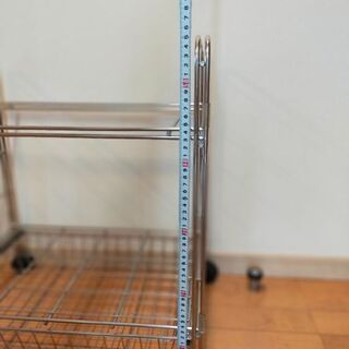 キャスター付きごみ箱ワゴンの画像