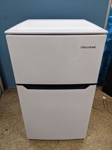 (売約済み)高年式 Hisense/2ドア冷凍冷蔵庫　ハイセンス HR-B95A 2017年製 93L コンパクト 単身 小型