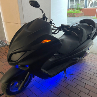 【YAMAHAマジェスティーc】SG03J マットブラック　ロー...