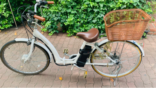 値下げ致しました！26インチ　6段変速　折りたたみ電動アシスト自転車