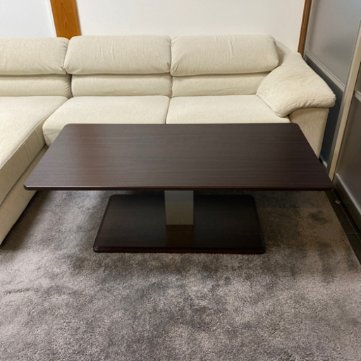 昇降　ダイニングテーブル 120cm