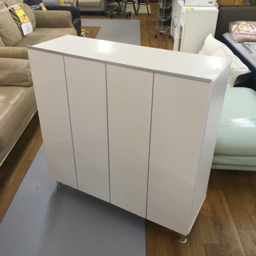 S182　土井インテリア　シューズボックス　下駄箱　20足収納　 幅100cm