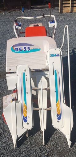 鹿児島発　クボタ　2条刈り　バインダー　RE55