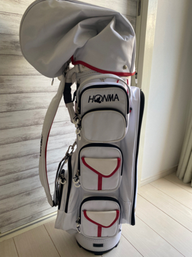 ホンマゴルフ　キャディーバッグ　白　2019モデル