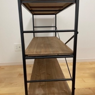 アイアン3段ラックの画像