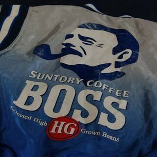 身幅:66cm】BOSS スタジャン mens L XL XXL サントリー 非売品