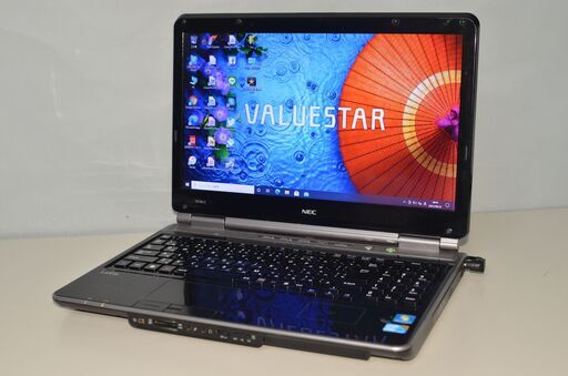 中古ノートパソコン Windows10+office 大容量HDD750GB NEC LL750/C 高速 i5-460M/4GB/15.6インチ/ブルーレイ/USB3.0/HDMI/便利なソフト