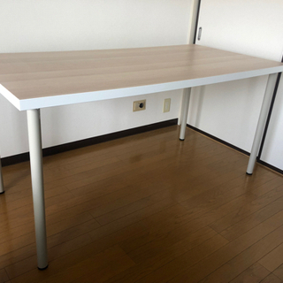 【受け渡し者選定済み】IKEA LINNMON デスク　75x150cm  きれいの画像