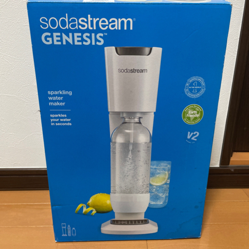 (受け渡し者決定済)【未使用】Sodastream(白色)