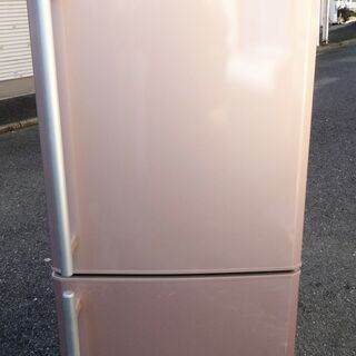 ☆三菱 MITSUBISHI MR-H26W-P 256L 大容量2ドア冷凍冷蔵庫◆まとめ買いにも便利な大容量フリーザーを搭載