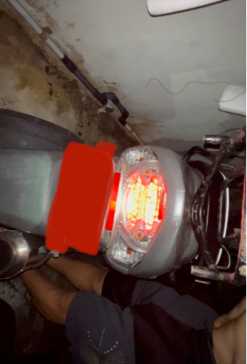 v125 テールランプ 武川