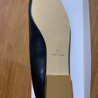新品未使用　SHIPS for women ロングスクエアフラットシューズの画像