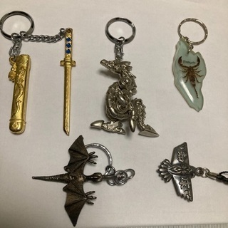 キーホルダーなど5点セット