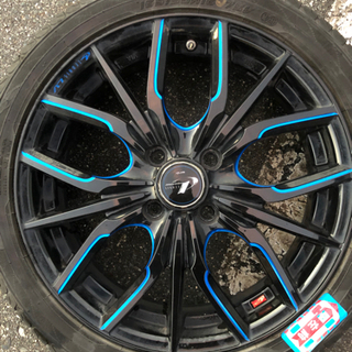 引取ありがとうございました。タント外し　165/50-16 16インチ　5J オフセット45 PCD100の画像