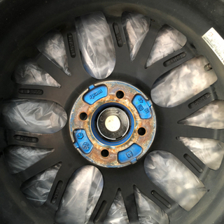 引取ありがとうございました。タント外し　165/50-16 16インチ　5J オフセット45 PCD100の画像