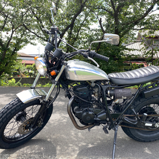 TW225E カスタム レアパーツ付き