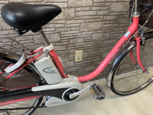 東京23区配達無料　新基準　Panasonic パナソニック ビビSS 8Ah リチウム 電動自転車 中古☆☆パナ☆☆ ■26インチ 
