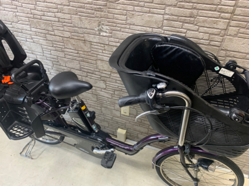 東京23区配達無料　13.2Ah 新基準 Panasonic パナソニック ギュットミニ　電動自転車☆中古