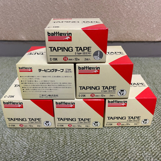 未使用テーピング　ニチバン製　6つまとめ買いの画像