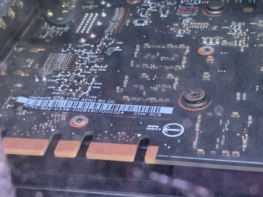 パソコン MSI GTX 1080 AERO 8g