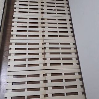 すのこベッド折りたたみ式【すぐお渡しできます】