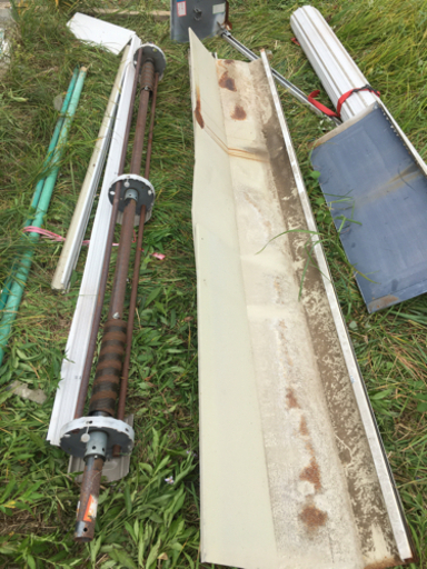 車庫で使用していたロールシャッター