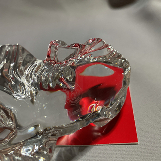 未使用 Baccarat バカラ 山羊 クリスタルオブジェ やぎ 置物 箱あり