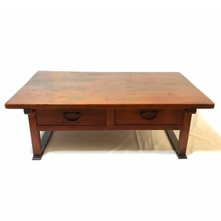 文机《古家具 昭和レトロ アンティーク デスク 工芸品 骨董品 中古》