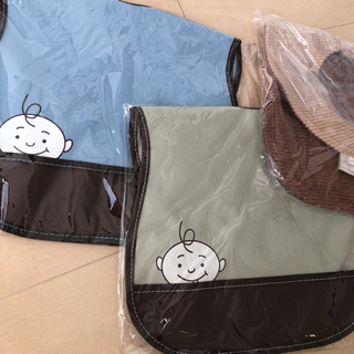 ✨新品　ポケット付きスタイ　大判の画像