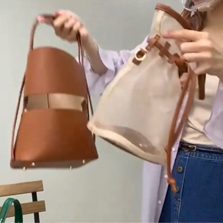 新品　おしゃれバックの画像