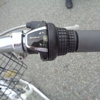 AGENDA 軽快車 27インチ 6速 カゴ付き 白 (118)