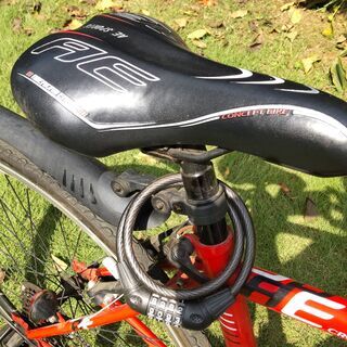 自転車　SHIMANO18段変速　ロードバイク　アルミフレームの画像