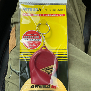 MITSUBA 渦巻ホーンキーホルダー２個セットの画像