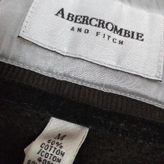 ABERCROMBIE　裏起毛　ブラウン　スウェットの画像
