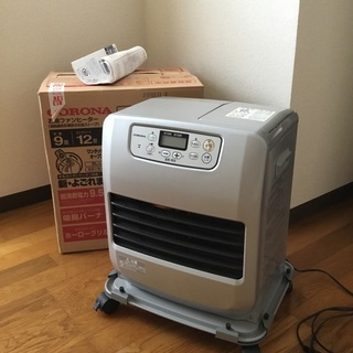 【値下げ#2】　灯油ファンヒーター　キャスター付