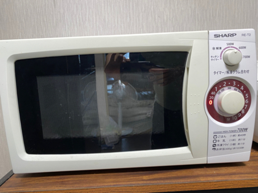 【取引決定しました】26日まで！電子レンジ