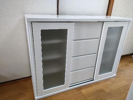 ニトリ  キャビネット  食器棚