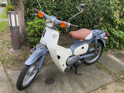 実働　お洒落カラー　レトロカブ50