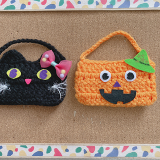 【10/2葛西】キッズ編み物体験／ハロウィンバックを作ろう