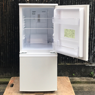 SHARP シャープ 2ドア冷蔵庫 SJ-14CW