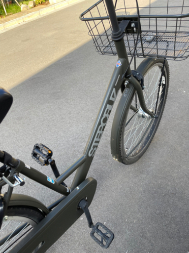 自転車 ステップクルーズ T.Xマットカーキ 変速なし