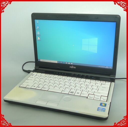 日本製 ノートパソコン 中古良品 13.3型 ワイド液晶 FUJITSU 富士通 S761/D Core i5 4GB DVD-ROM 無線 Windows10 Office 即使用可能